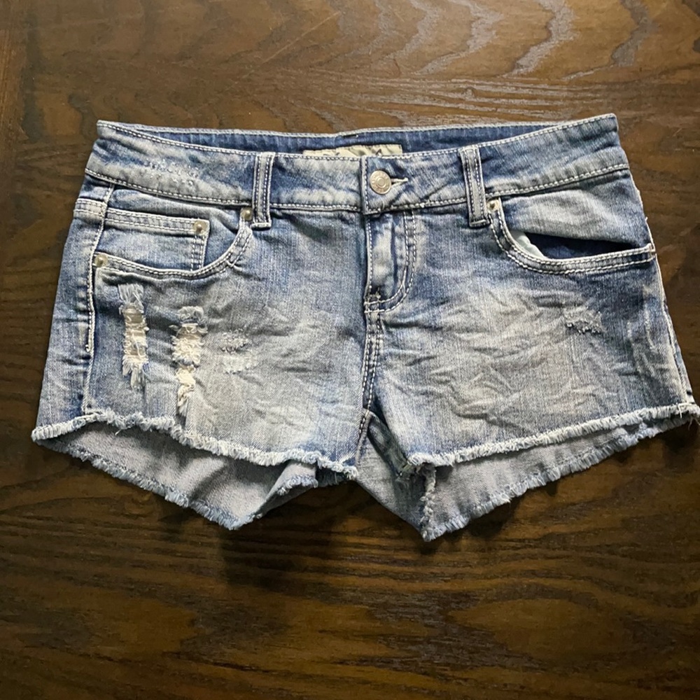 Womens jean shorts